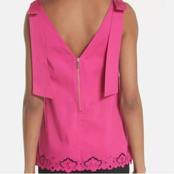 Ted Baker London Daynaa Bow Shoulder Top in S - Picture 2 of 7